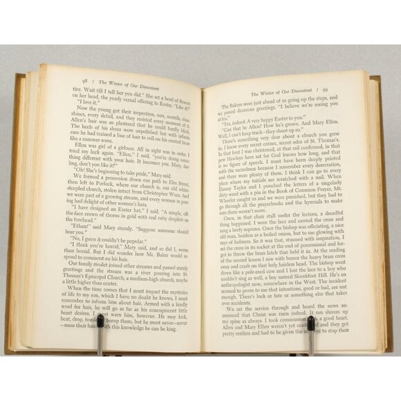 The Winter of Our Discontent by John Steinbeck, Viking Press 1961 Vintage Book - Picture 6 of 7